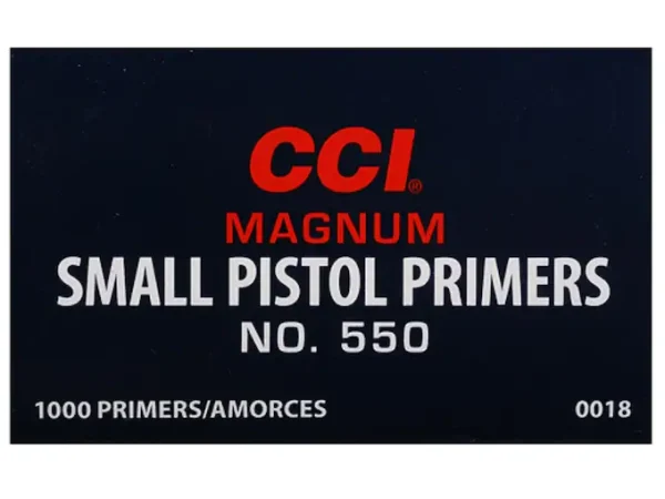 CCI small pistol magnum primers #500 