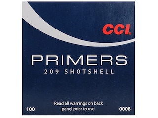 CCI Primers #209 Shotshell  