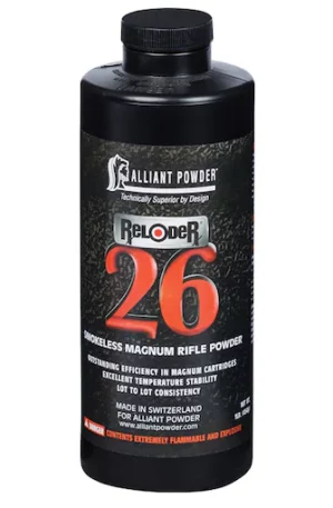 Alliant Reloder 26 Smokeless Gun Powder  