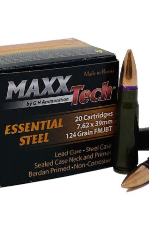 Maxxtech Essential Steel 7.62x39mm Ammunition