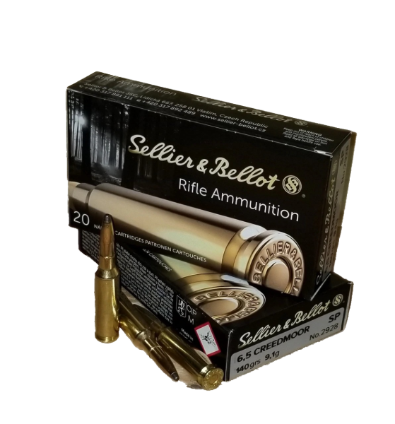 Sellier and Bellot 6.5 Creedmoor Ammunition