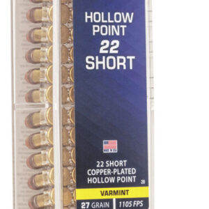 short hollow point 22 short 500 rds