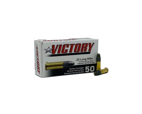 Victory 22 Long Rifle Ammunition 500 Rounds Box
