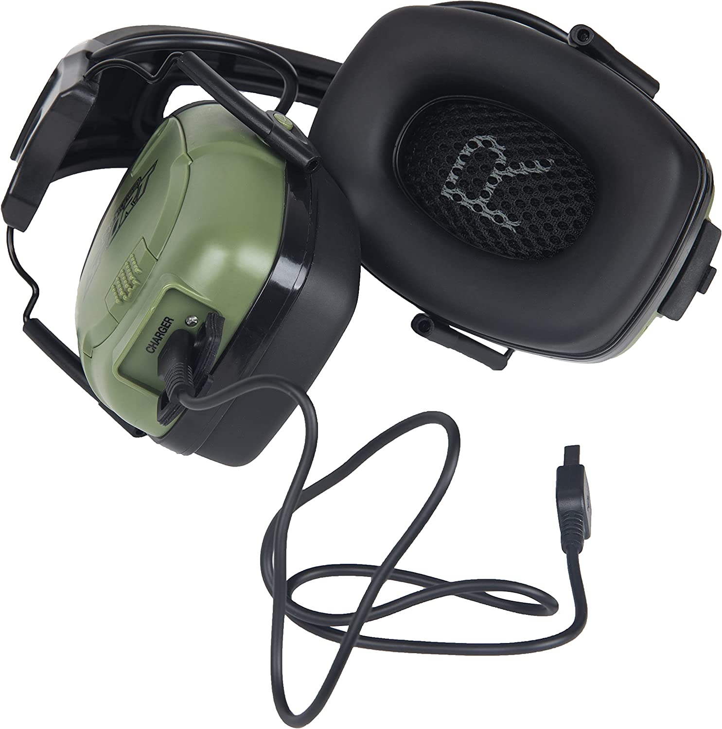 inner view of the Rechargeable Bluetooth Hearing Protection