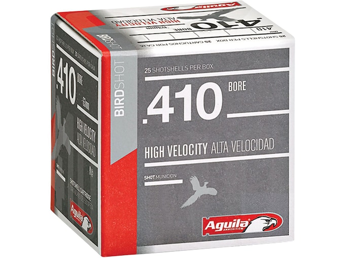Aguila High Velocity Game Load Ammunition 410 Bore 3″ 11:16 oz