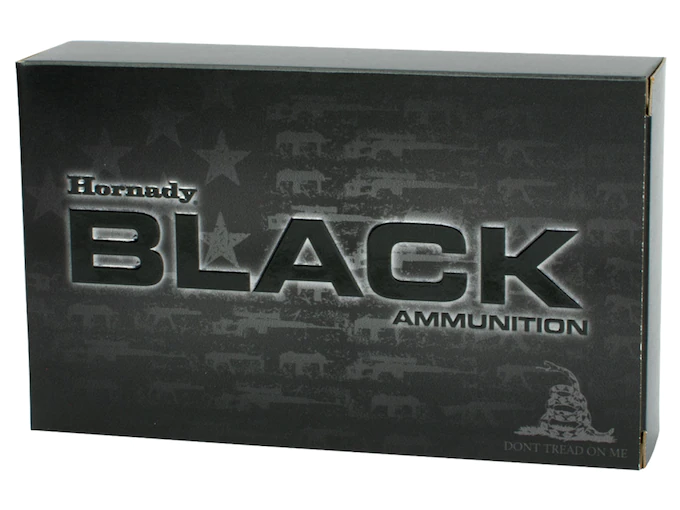 Hornady BLACK Ammunition 300 AAC Blackout Subsonic 208 Grain A-MAX Box of 20