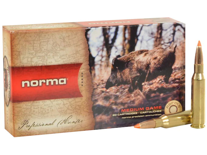 Norma TipStrike Ammunition 308 Winchester 170 Grain Polymer Tip Box of 20