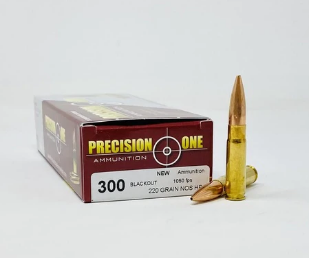 Precision One Ammo 300 Blackout Ammunition