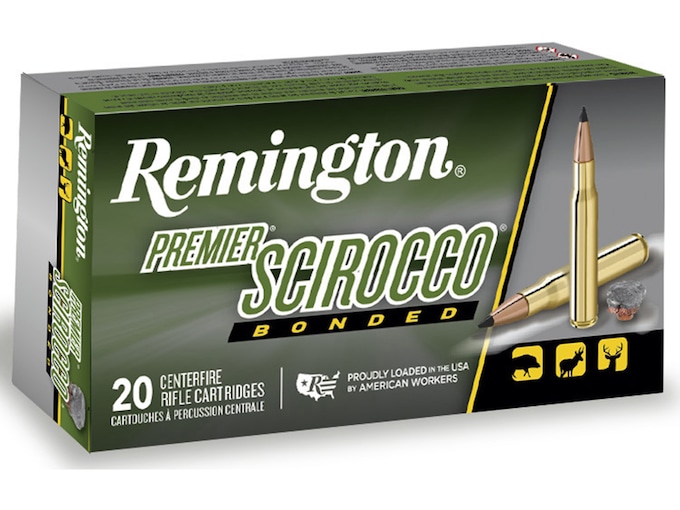 Remington Premier Ammunition 308 Winchester 165 Grain Swift Scirocco II Box of 20