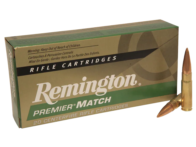 Remington Premier Match Ammunition 300 AAC Blackout 125 Grain Open Tip Match Box of 20
